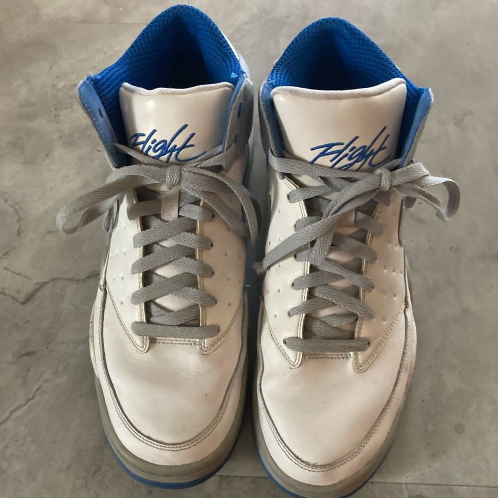 Nike Flite White /Blue/Grey size 11.5